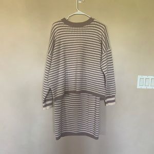 SHEIN Women’s Sweater Set Skirt -One Size Fits All